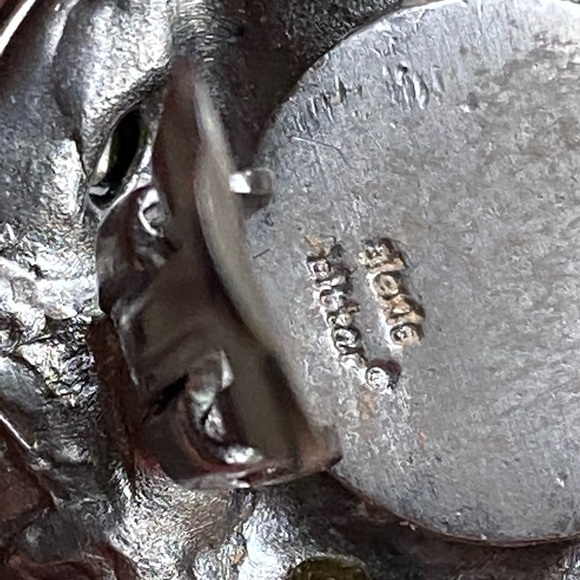 Alexis Bittar liver tone crystal clip on earrings - Picture 7 of 16